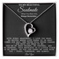 To My Beautiful Soulmate - Forever Love Heart Necklace Gift