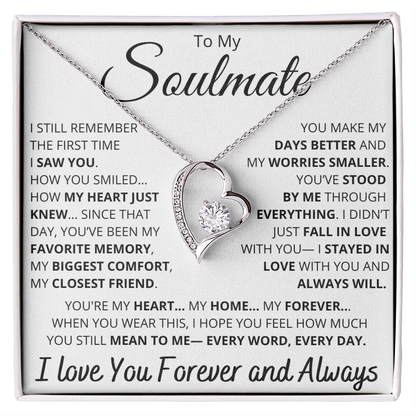 💖 To My Soulmate – I Love You Forever and Always 💍