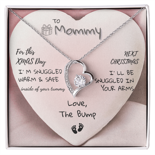 🎄 To My Mommy – Christmas From The Bump Necklace 🎁