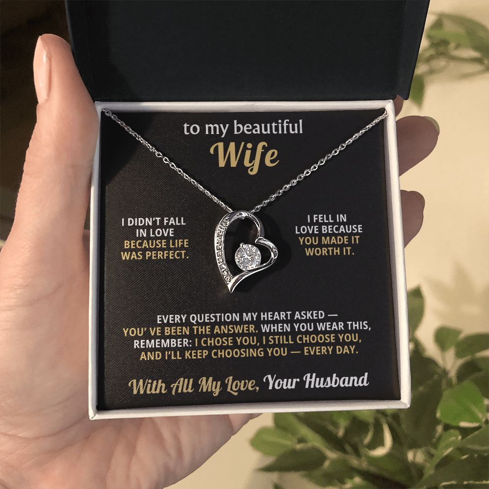 To My Beautiful Wife – I'll Keep Choosing You Every Day