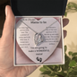 [ALMOST SOLD OUT] “To the Beautiful Mama-to-Be” – Interlocking Heart Necklace Gift for Expecting Moms