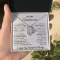 To my Soulmate -  Stood by Me Through Everything Necklace
