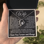 To My Wife - Forever Love Necklace