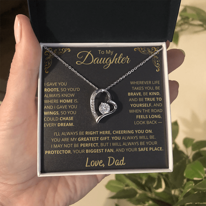 You are my Greatest Gift Daughter Necklace from Dad