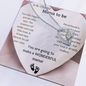 [ALMOST SOLD OUT] “To the Beautiful Mama-to-Be” – Interlocking Heart Necklace Gift for Expecting Moms