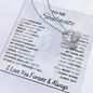 To my Soulmate -  Stood by Me Through Everything Necklace