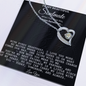 To My Beautiful Soulmate - Forever Love Heart Necklace Gift