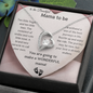 [ALMOST SOLD OUT] “To the Beautiful Mama-to-Be” – Interlocking Heart Necklace Gift for Expecting Moms
