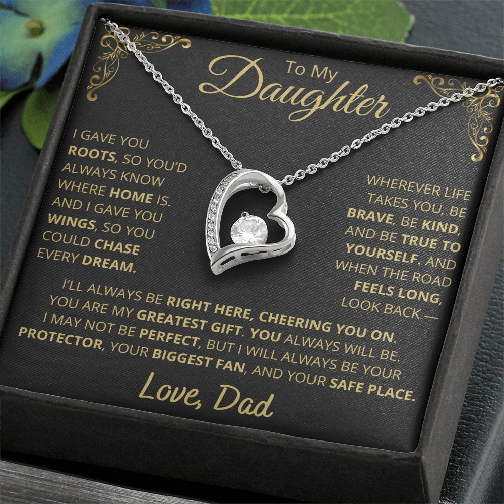 You are my Greatest Gift Daughter Necklace from Dad