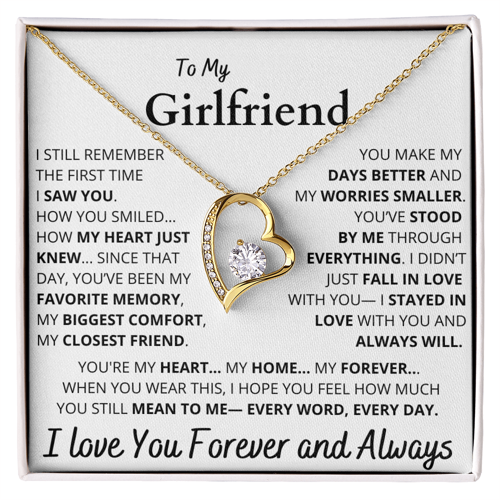 💖 To My Girlfriend – You Are My Favorite Memory, My Forever