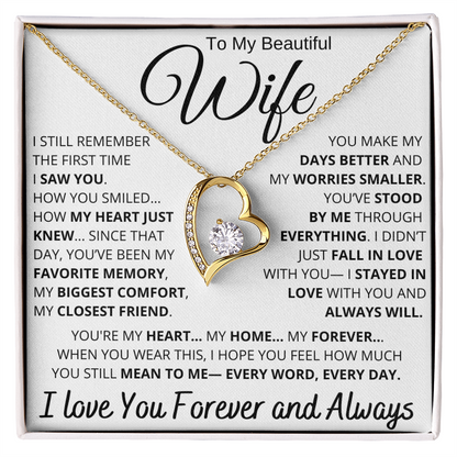 💖 To My Beautiful Wife – I Love You Forever and Always 💍