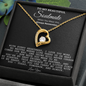 To My Beautiful Soulmate - Forever Love Heart Necklace Gift
