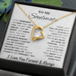 To my Soulmate -  Stood by Me Through Everything Necklace