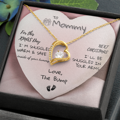 🎄 To My Mommy – Christmas From The Bump Necklace 🎁