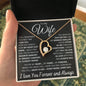 To my Wife - You are my Heart, My Home Necklace