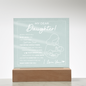 My Dear Daughter – LED Acrylic Nightlight