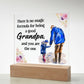 Acrylic Square Gift for Grandpa