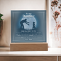 To My Daughter – Moonlight LED Acrylic Gift from Dad
