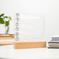 "To My Husband" LED Acrylic – A Heartfelt Message That Lasts Forever