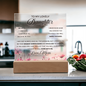 To My Lovely Daughter – LED Acrylic Gift from Mom