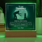 To My Daughter – Moonlight LED Acrylic Gift from Dad