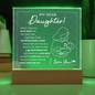 My Dear Daughter – LED Acrylic Nightlight