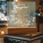 My Dear Daughter – LED Acrylic Nightlight