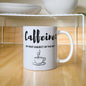 "Caffeine: My First Subject of the Day" – Funny Coffee Mug for Student/Teacher