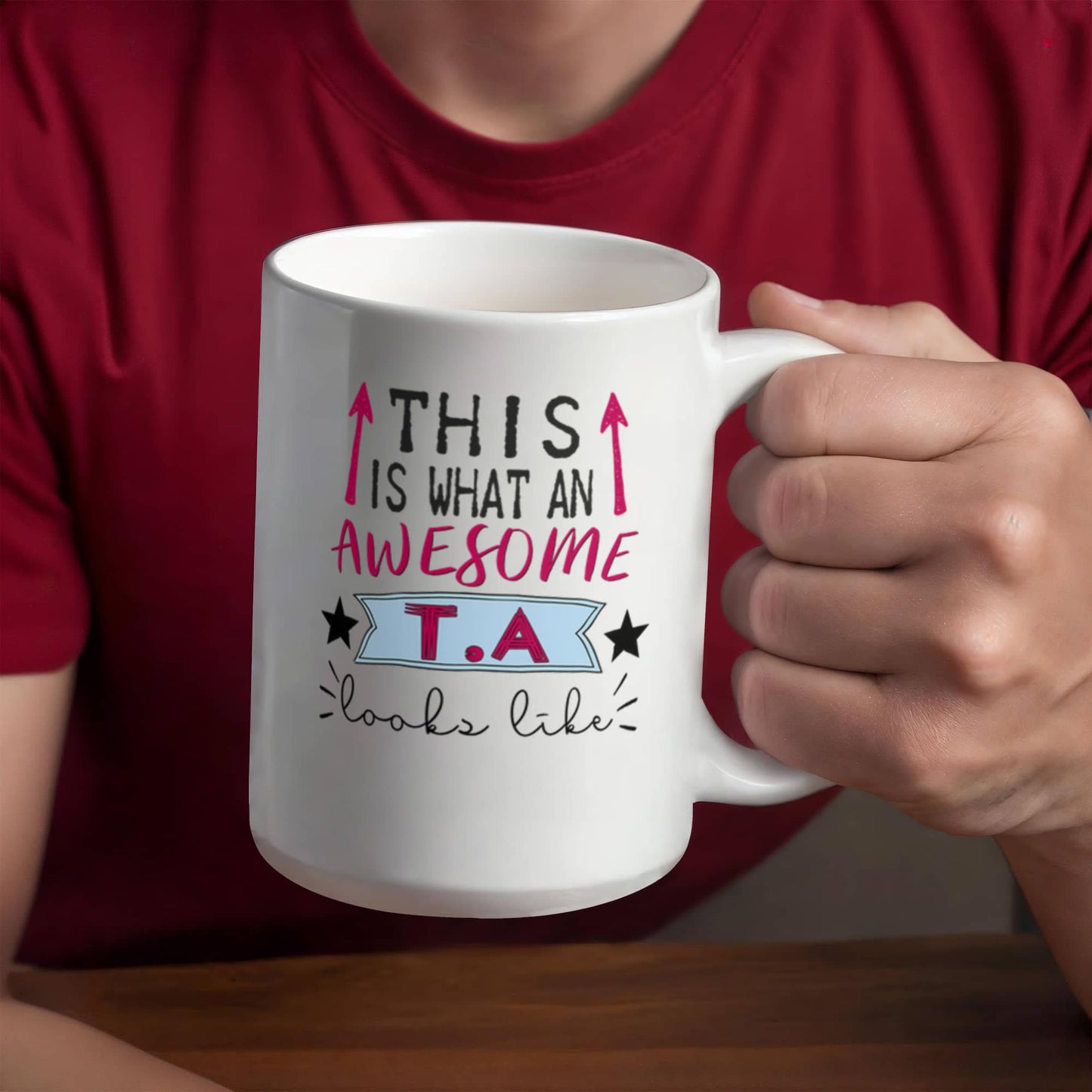 This is what an Awesome T.A Looks like