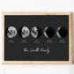 Personalized Moon Phase Print with your Birth Moon | Unique Mother's Day Gift 2025