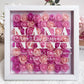 Personalized Mothers Day #2025 Floral Frame