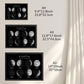 Personalized Moon Phase Print with your Birth Moon | Unique Mother's Day Gift 2025