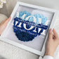 Personalized Mothers Day #2025 Floral Frame